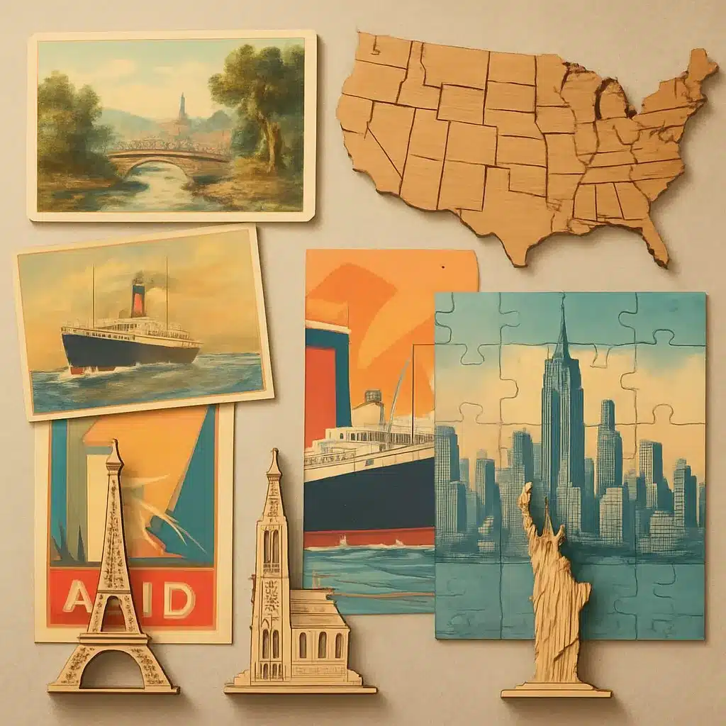 Design History: How Famous Buildings Shaped Puzzle Art and Public Imagination