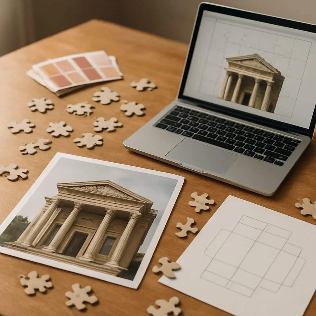 Designing Architecture-Themed Jigsaw Puzzles: A Practical Guide