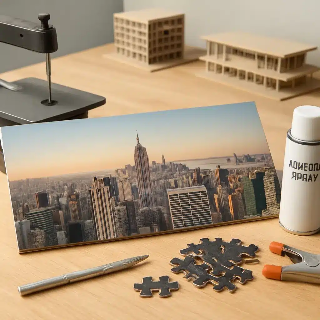 DIY Project: Create a Custom City Skyline Puzzle from Photos (step-by-step)