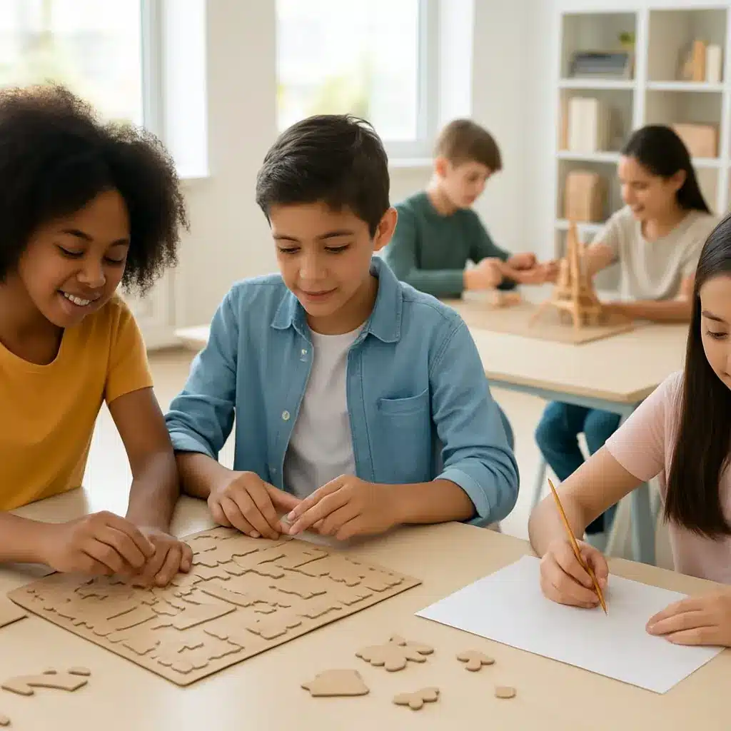 Spatial Reasoning and Design Thinking: Learning Architecture Through Puzzles